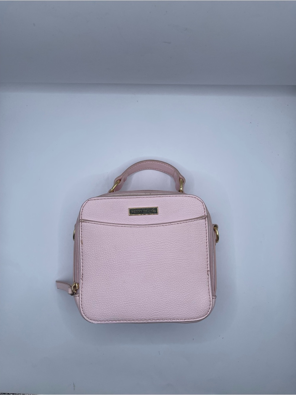 Tommy Hilfiger Light Pink Crossbody Top-Handle Bag